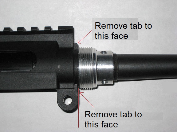 15-22 Hand Guard Converter Nut