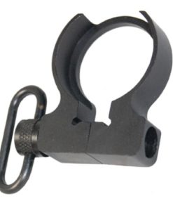 AR-10/AR-15 Ambidextrous QD Single Point Sling Adapter with Removable Swivel