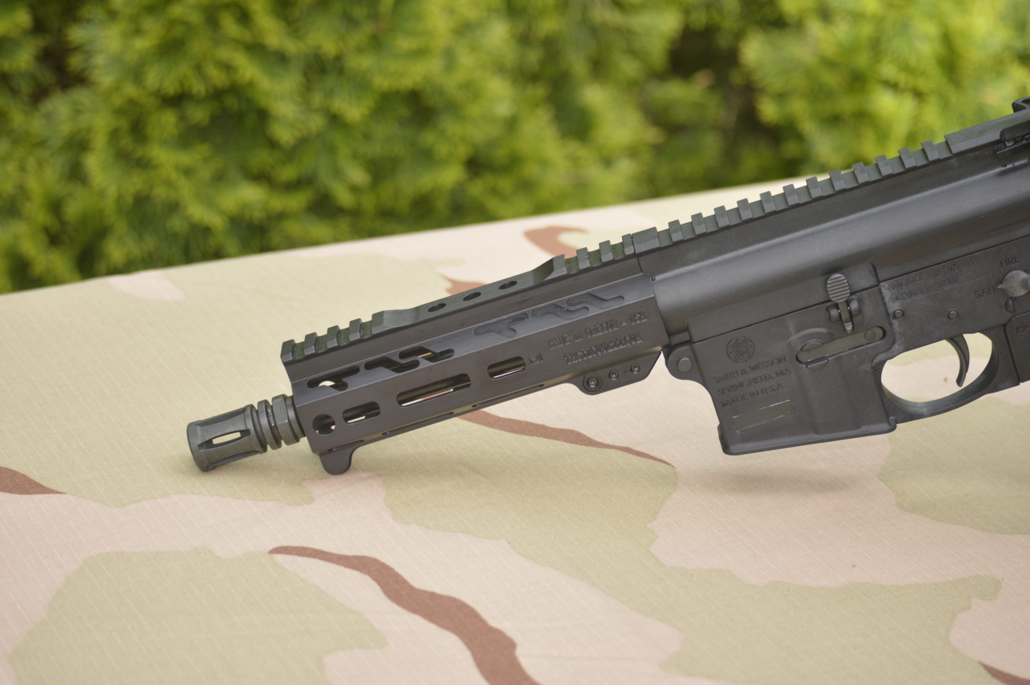 6" Free Float Handguard with Picatinny Rail S&W M&P1522 Tacticool22