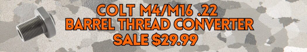 Colt M4/M16 .22 Barrel Thread Converter